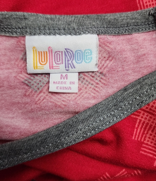 LulaRoe Randy Multicolor Blouse Sizes Medium - Picture 3 of 8